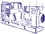 ДЭС (ДГУ) ЭТРО АД1450-Т400 6300В изготовлены с двигателем MTU 12V4000G63 от российского производителя АО «Электроагрегат» Дизель-генератор ЭТРО в Хабаровске АД1450-Т400 с двигателем MTU 12V4000G63 от российского производителя