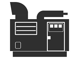 Дизель-генераторы АРГУС АД150-Т400 с двигателем 6RT80-176DE в кожухе (под капотом) в Хабаровске от российского производителя